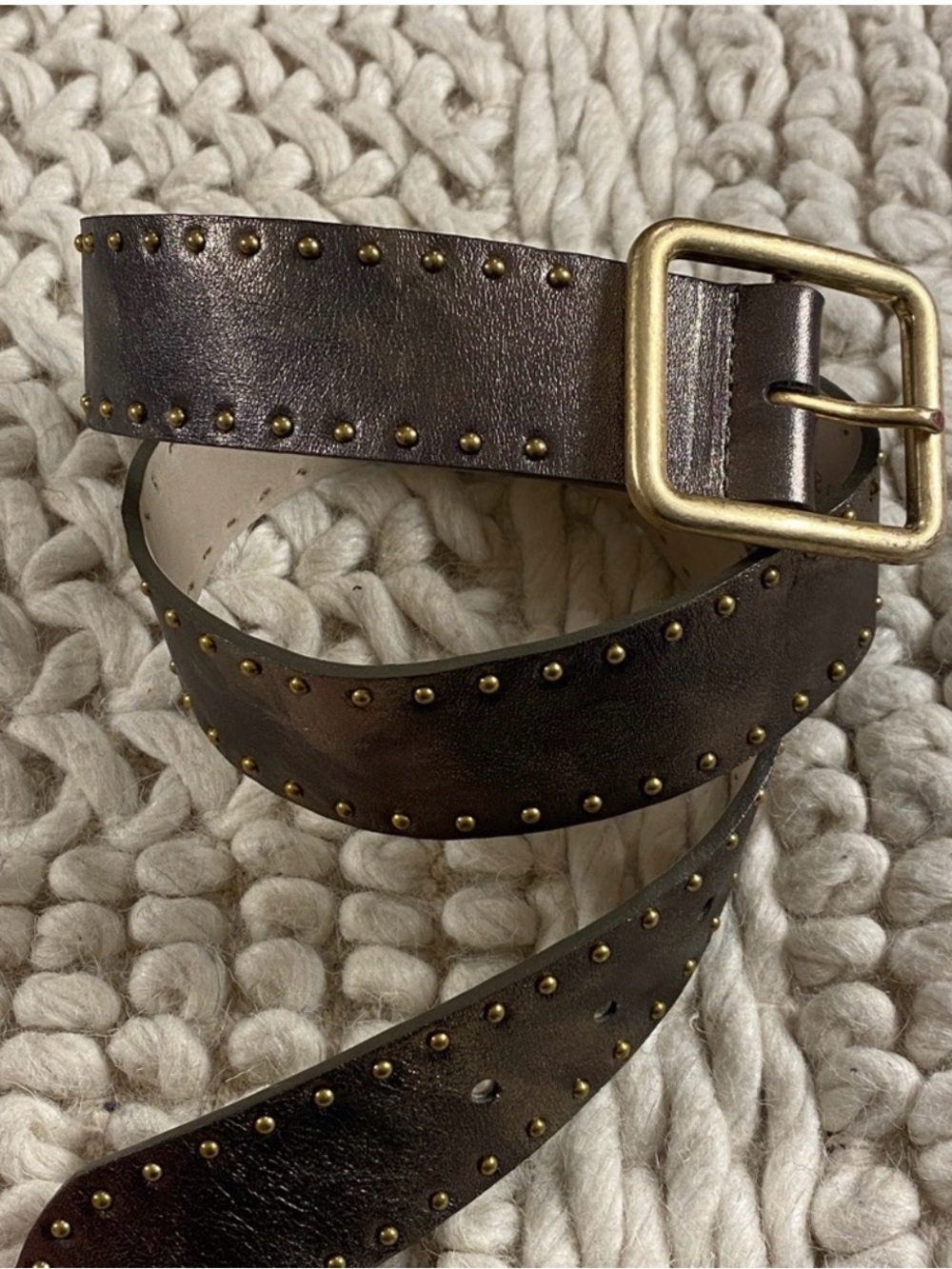 Streets Ahead Leather Belt XS